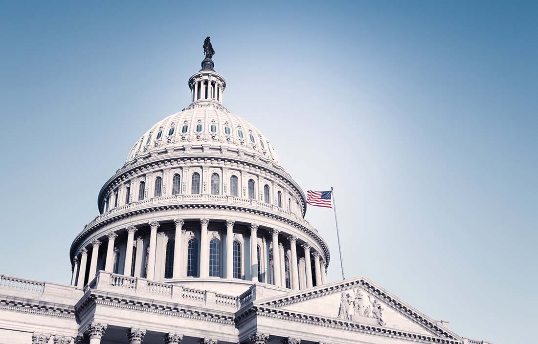 Image of top of White House