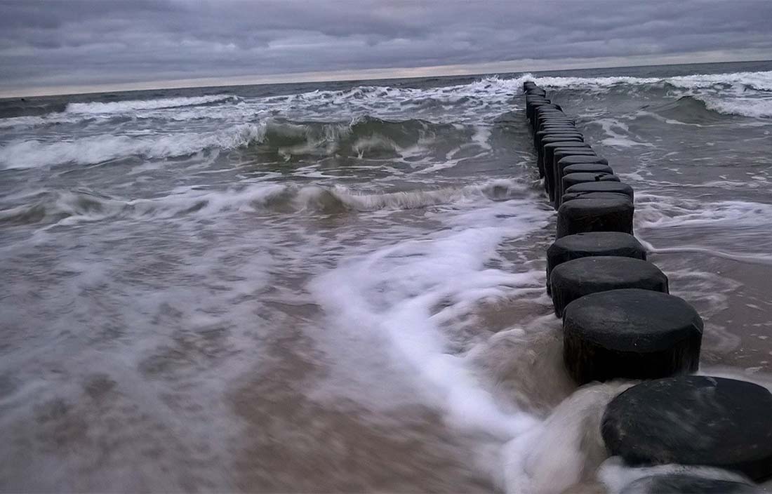 Stones in water