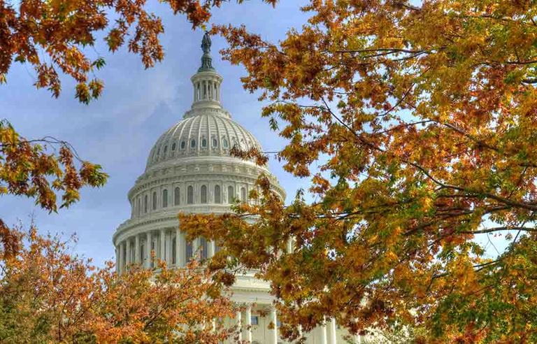 View of the United States Capitol building where section 1202 stock specialists discuss how to qualify for the qualified small business stock exemption