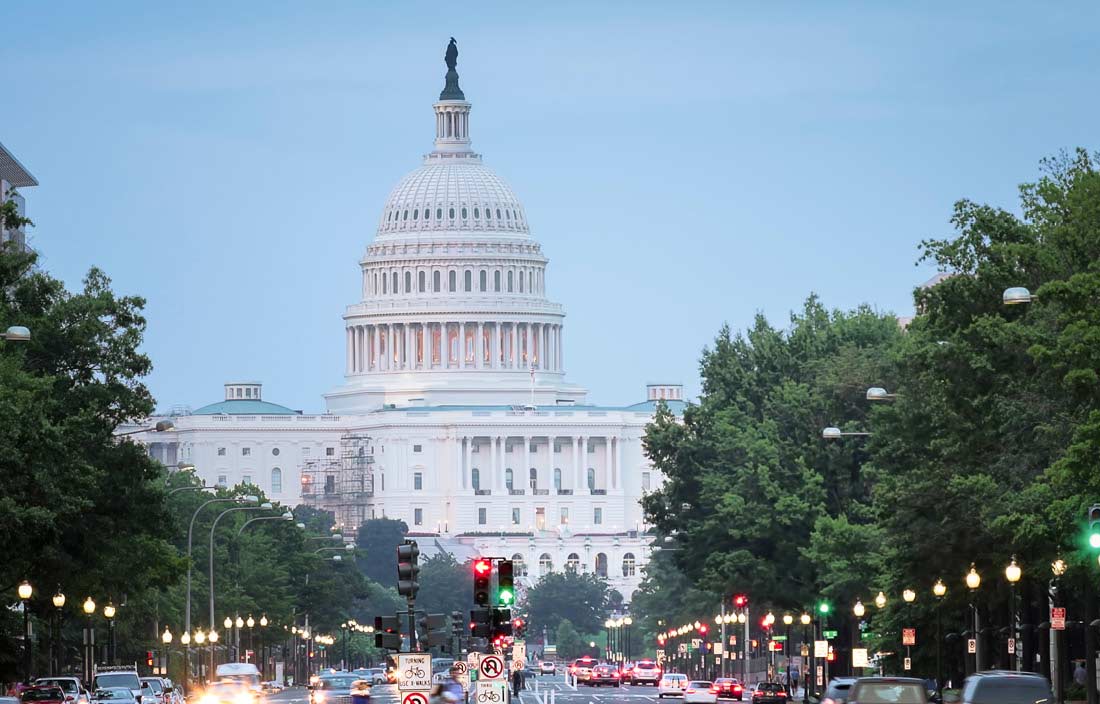 U.S. Capitol building during the day.