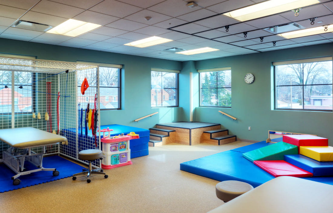 Grosse Pointe Neighborhood Club Gross Motor Skills Room