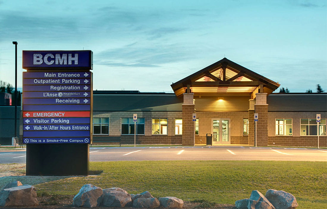 Baraga County Memorial Hospital Exterior