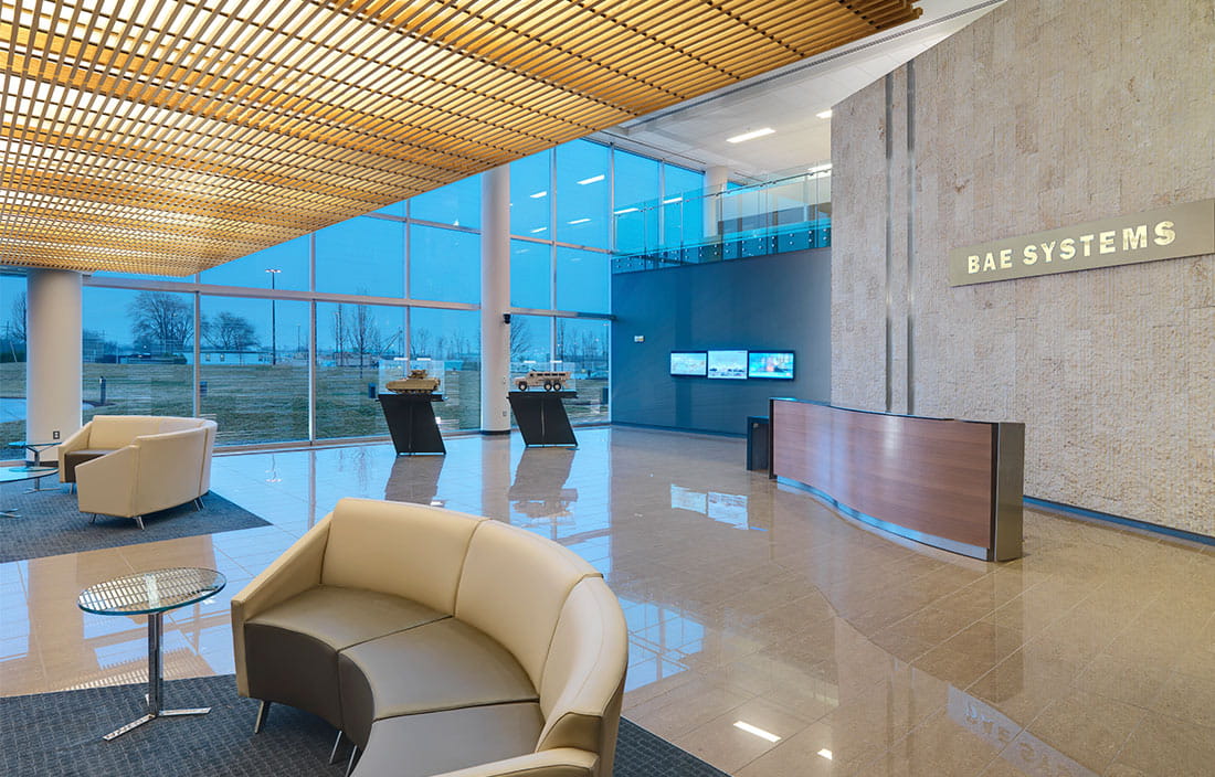 BAE Systems Lobby