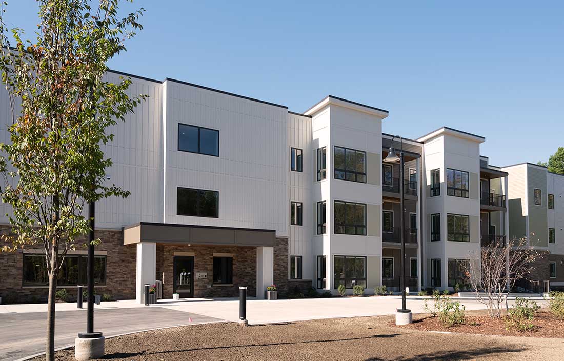 Clark Retirement Community Keller Lake Senior Living Development Exterior