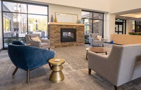 Clark Retirement Community Keller Lake Senior Living Development Lounge