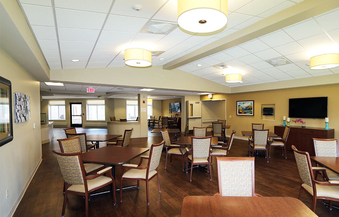 Lourdes Senior Community Dining Room